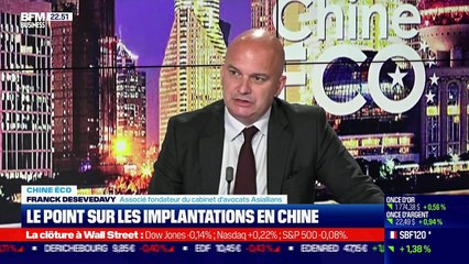 Chine Éco : Le point sur les implantations en Chine par Erwan Morice - 21/09
