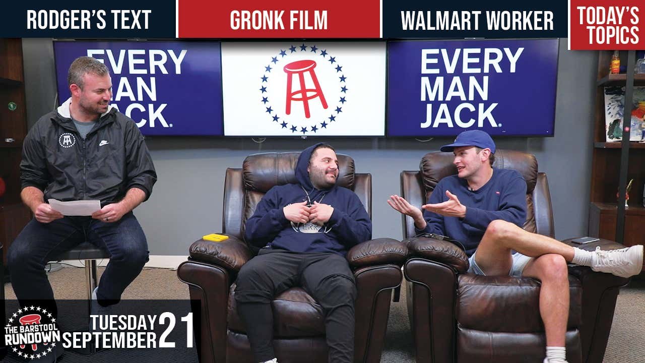 Jersey Jerry vs Jeff Nadu RNR 16? - Barstool Rundown - September 21st, 2021