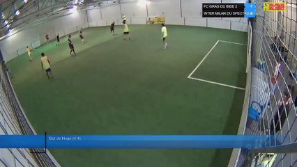 But de Hugo (4-4) - FC GRAS DU BIDE 2 Vs INTER MILAN DU SPECTACLE - 21/09/21 21:00 - LIGUE 4