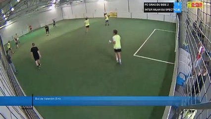 But de Valentin (5-4) - FC GRAS DU BIDE 2 Vs INTER MILAN DU SPECTACLE - 21/09/21 21:00 - LIGUE 4