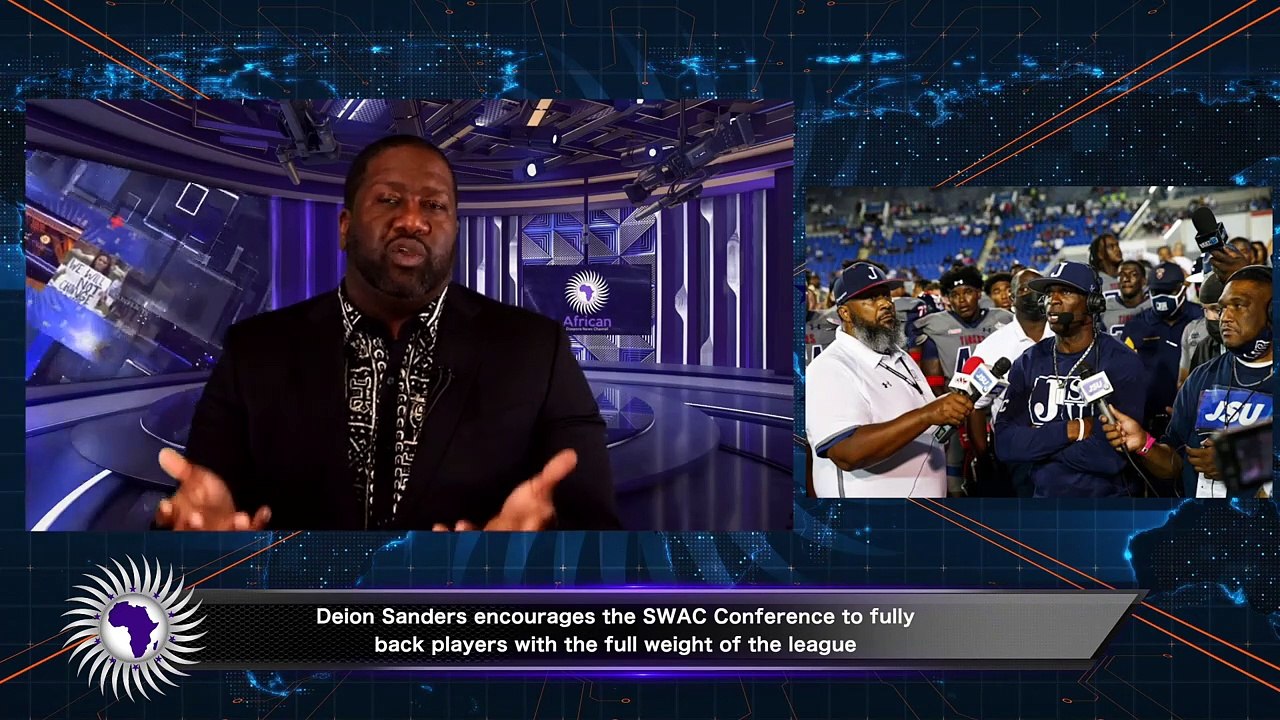 Jackson State University Coach Deion Sanders Demands SWAC Players Have Their Names On Jerseys