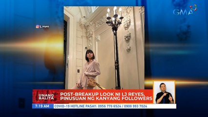 Post-breakup look ni LJ Reyes, pinusuan ng kanyang followers | UB