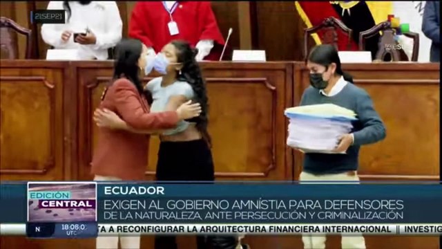 Ecuador: Organizaciones indígenas y DD.HH. solicitan al Gobierno amnistía a defensores de la naturaleza