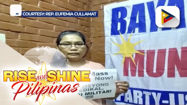 Tribal leaders sa Surigao del Sur, kinondena si Rep. Cullamat dahil sa paglabag sa kanilang tradisyon; Rep. Cullamat, idineklarang persona non grata