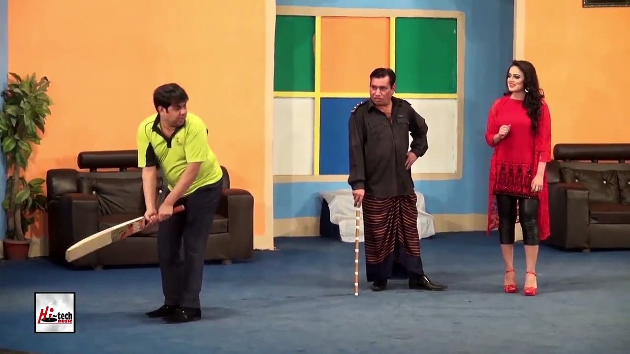 MARASION KI SELECTION - SOBIA KHAN & NASIR CHINYOTI - PAKISTANI STAGE DRAMA FULL COMEDY CLIP
