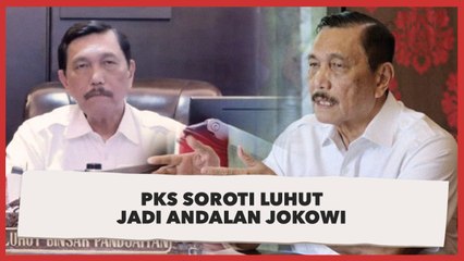 Lagi-lagi Jadi Andalan Jokowi, PKS Soroti Luhut