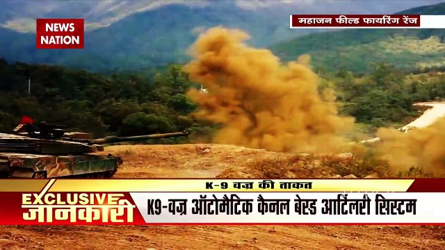 Indian Army showcases power of self-propelled K-9 Vajra in Bikaner