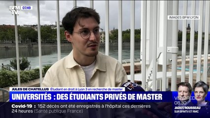 Video herunterladen: Des centaines d'étudiants lyonnais privés de master, faute de places à l'université