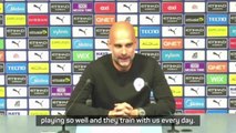 Guardiola 'loves' seeing Man City's academy players given an opportunity