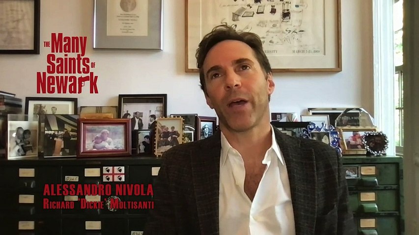 The Many Saints Of Newark - Exclusive Interview With Alessandro Nivola &amp; Michela De Rossi - video Dailymotion
