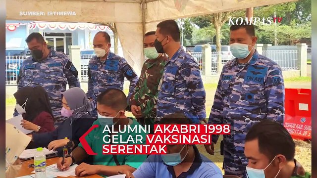 Nawahasta Akabri 1998 Gelar Serbuan Vaksinasi di Lanud Suryadarma Kalijati