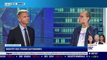 Culture Geek : Bientôt des trains autonomes, par Anthony Morel - 22/09