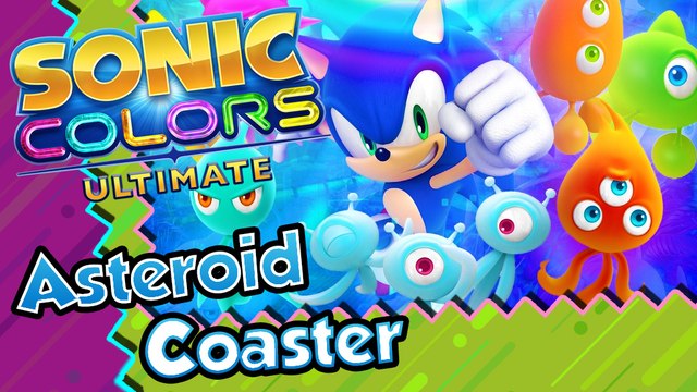 Sonic Colors Ultimate Walkthrough Part 7 (PS4) Asteroid Coaster + 100% Red Rings