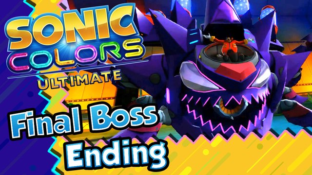 Sonic Colors Ultimate Walkthrough Part 9 (PS4) Final Boss + Ending