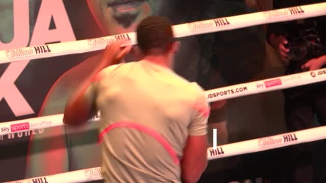 Joshua, Usyk hold workouts ahead of title fight