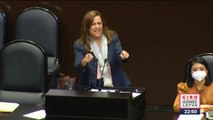 Abuchean a Margarita Zavala en la Cámara de Diputados