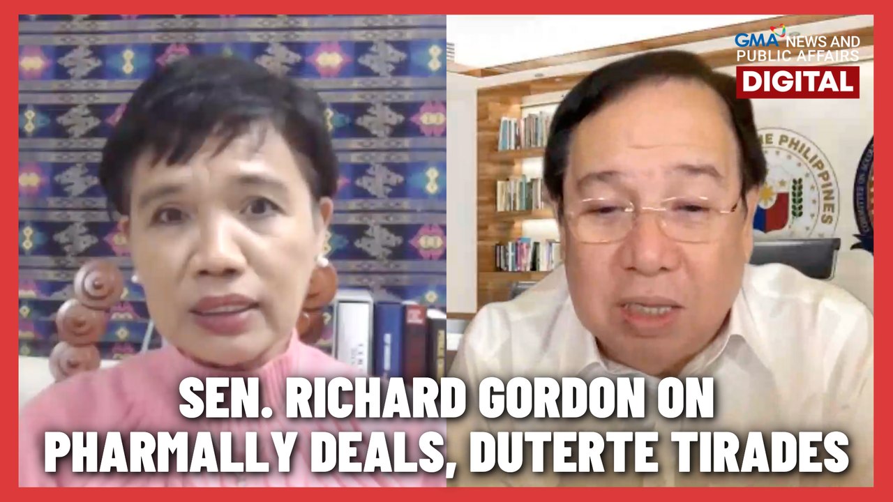 Sen. Richard Gordon on Pharmally deals, Duterte tirades | The Mangahas Interviews