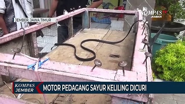 Curi Motor Pedagang Sayur Keliling, Sayurannya Dijual Kembali