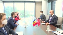 Dışişleri Bakanı Çavuşoğlu, Moldova Başbakan Yardımcısı ve Dışişleri Bakanı Popescu ile görüştü