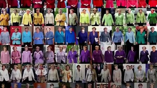 لباس المستشارة الألمانية أنجيلا ميركل بين السياسة والموضة.. تعدّدت الألوان والزيّ واحد