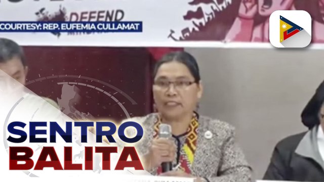 Tribal leaders sa Surigao del Sur, kinondena si Rep. Cullamat dahil sa paglabag umano sa kanilang tradisyon; Kampo ni Rep. Cullamat, iginiit na 'Black propaganda' lang ang mga alegasyon laban sa kanya