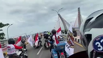 Viral Rombongan Moge Konvoi di Jembatan Sei Alalak, Polda Kalsel Janji Tindaklanjuti!