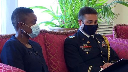 Présidence : Le Chef de l'Etat s'entretient avec Général Townsend, Commandant militaire Africom