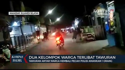 Tawuran Antar Warga Kembali Pecah Polisi Amankan 1 Orang