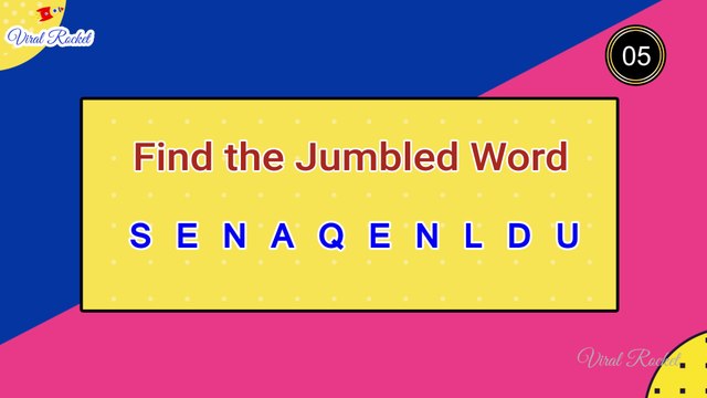 Jumbled Words Puzzle | Guess the Jumble Words | Puzzle Time # 78 | Word Scramble | English Brain games | Viral Rocket