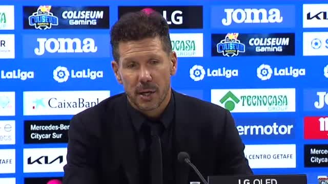 Simeone: Depende de nosotros mejorar la intensidad