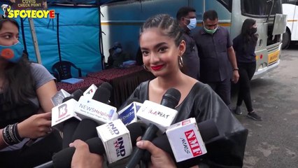 The Youngest Contestant Of Khatron Ke Khiladi 11 Anushka Sen At The Finale Shoot | SpotboyE