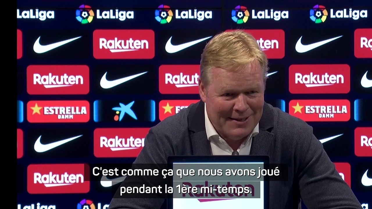 Koeman : "Ce n'est plus le Barça d'il y a 8 ans"
