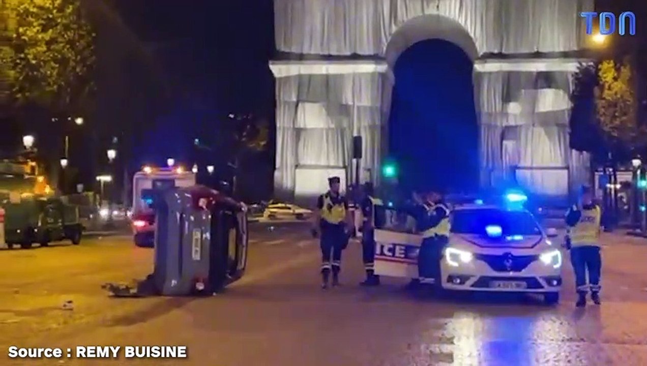 Paris : Une automobiliste percute des piétons sur les Champs-Élysées, trois blessés graves
