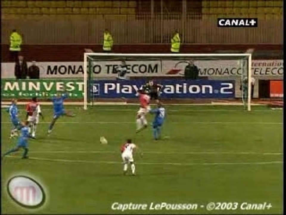 Ludovic Giuly - Monaco vs Auxerre (2003-2004)