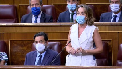 Calviño: "En su bancada solo hay bronca, crispación y energía negativa"