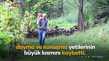 Ahşap yeteneğiyle hayata tutundu