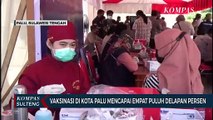 Vaksinasi di Kota Palu Mencapai Empat Puluh Delapan Persen