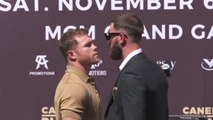 Fists fly between Canelo and Plant ahead of super middleweight unification