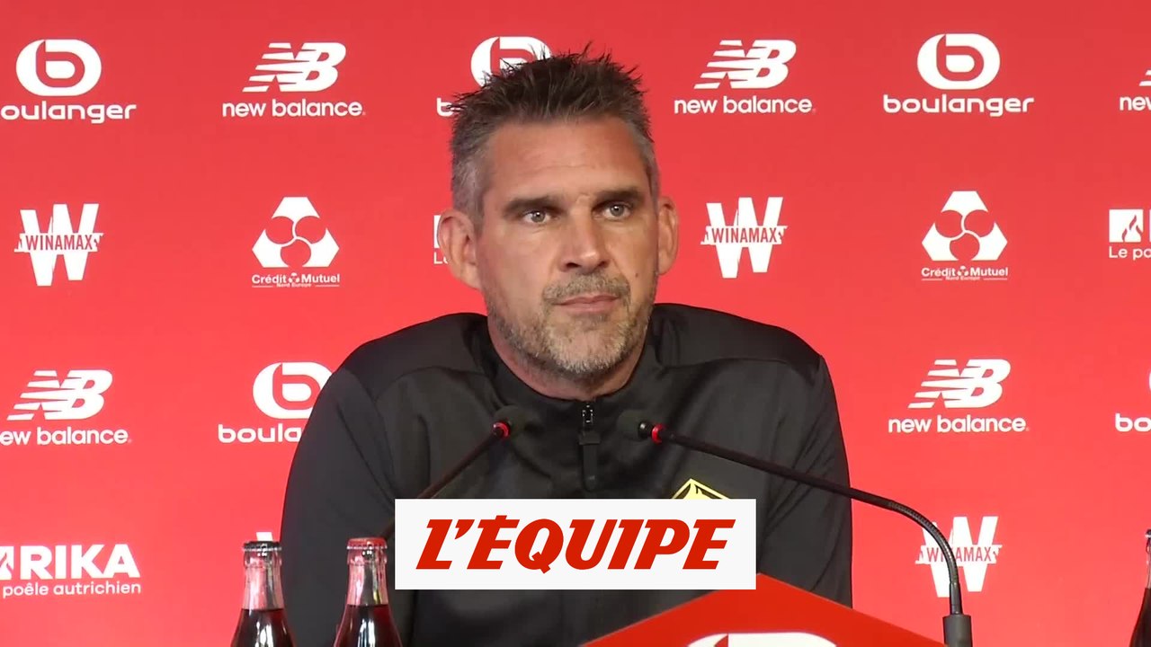 Gourvennec : «Le foot ce n'est pas ça» - Foot - L1 - Incidents Lens-Lille