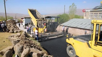 Van Büyükşehir Belediyesi, Beydağı Mahalle yolunu asfaltla buluşturdu