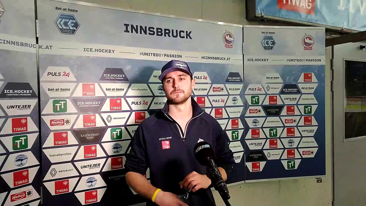 3.Runde: Thomas Mader (HCI) nach der 1:5 Niederlage gegen Bratislava