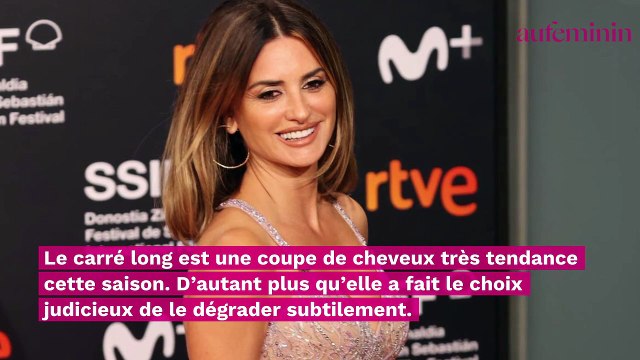 Penélope Cruz adopte la coupe au carré tendance de la saison !