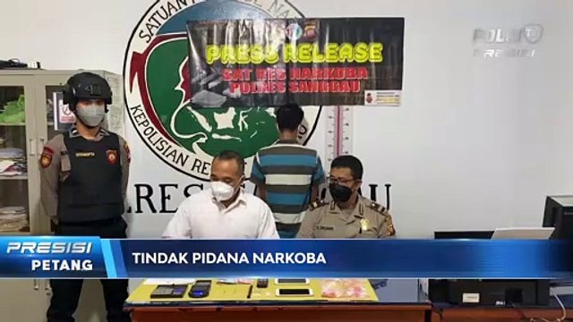 Satres Narkoba Polres Sanggau Gelar Release Ungkap Kasus Narkotika di Kecamatan Sekayam