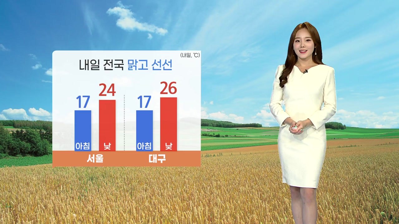 [날씨] '일상 복귀' 내일 날씨...전국 맑고 선선 / YTN