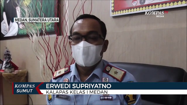 Warga Binaan dan Petugas Lapas Kelas I Medan Diperiksa
