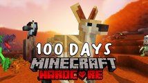 I Survived 100 Days in HARDCORE Minecraft... Here's What Happened
