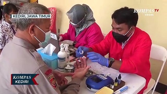PMI Kota Kediri Gencar Lakukan Donor Darah Keliling