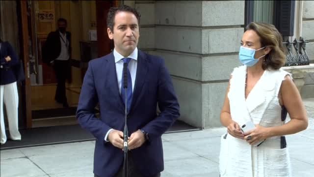 Egea afea a Yolanda Díaz que no le haya respondido en la sesión de control: No lo hubiera hecho ni Pablo Iglesias