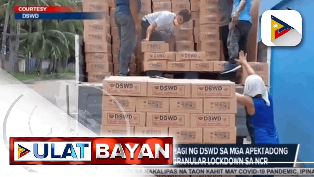 GOVERNMENT AT WORK: Family food packs, ipinamamahagi ng DSWD sa mga apektadong residente ng umiiral na granular lockdown sa NCR; World Car Free Day, ipinagdiwang sa San Juan City; bisikleta para sa bakuna, muling inilunsad