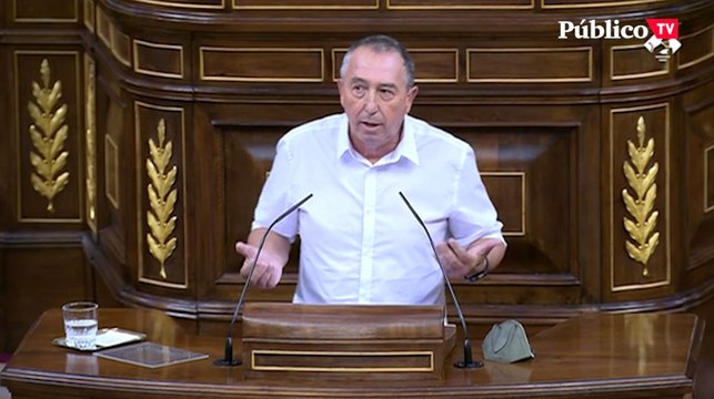Rapapolvo de Baldoví a Vox: Abascal estuvo cobrando dos años sin ir a trabajar. ¿Ha devuelto ya el dinero del chiringuito del PP sin ir a trabajar?